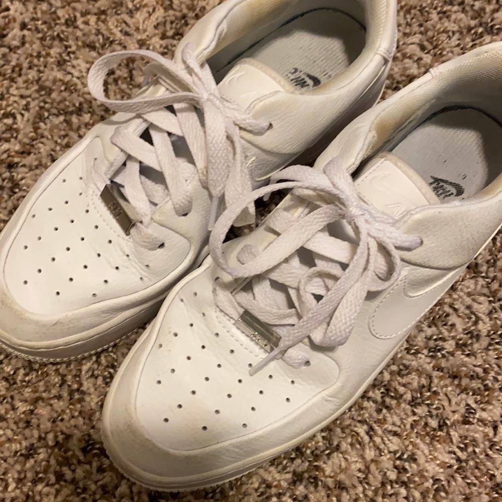 NIKE AF1 Sage Lows White Womens 8